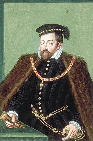 Kaiser Maximilian II., Becksches Porträtbuch, vor 1596, KHM Wien